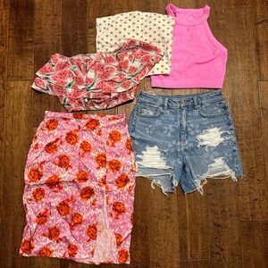 Clothing Lot - Aerie Topshop American Eagle Show Me Your Mumu - Small / Medium 4
